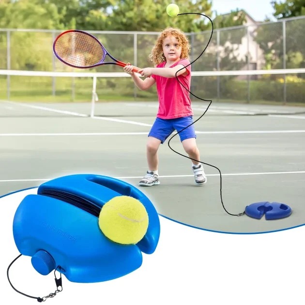 🎾 لعبة تدريب التنس +مضرب كبير هدية